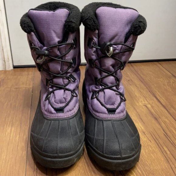 SOREL Cumberland Purple/Black Boots Women Size 7 - Picture 2 of 9